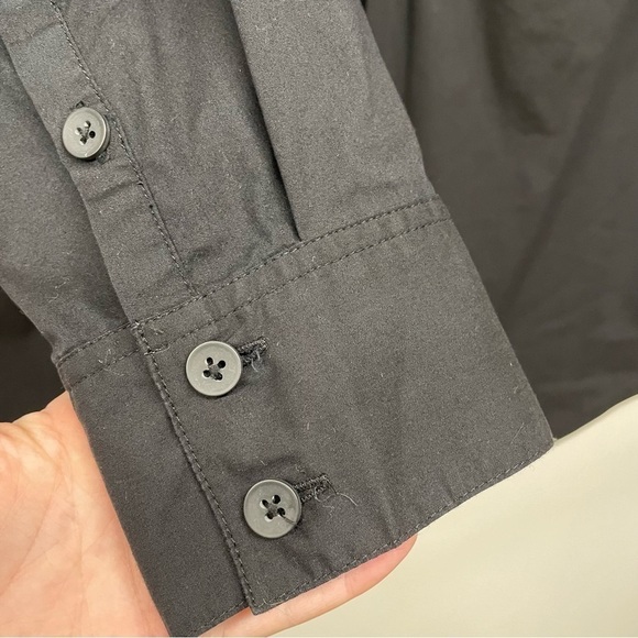 UNIVERSAL STANDARD- Rubicon Shirt Dress Black Size M (US 18-20) - Picture 6 of 12